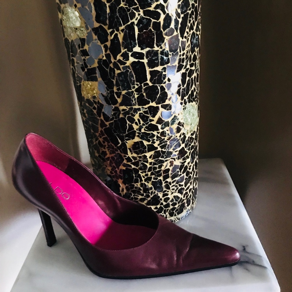 Aldo Burgundy Shoes